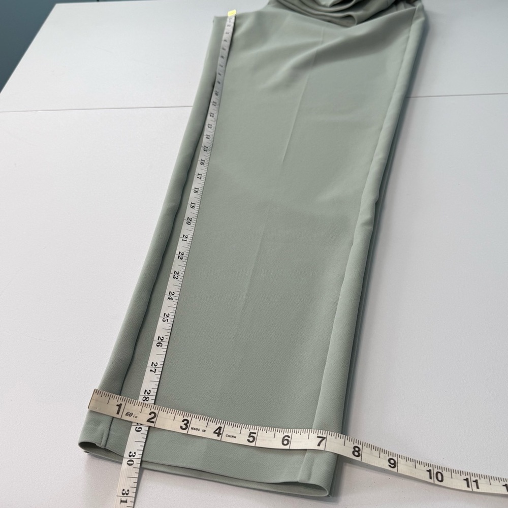 Athleta Endless High Rise Pants Women 12 T Work Travel Ankle Length Vera Green - Picture 12 of 15